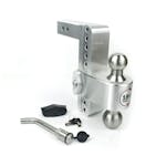 Weigh Safe LTB8-2-KA 180 Hitch  8" Drop Hitch w/ 2" Shank (10K/12.5K GTWR) w/ WS05