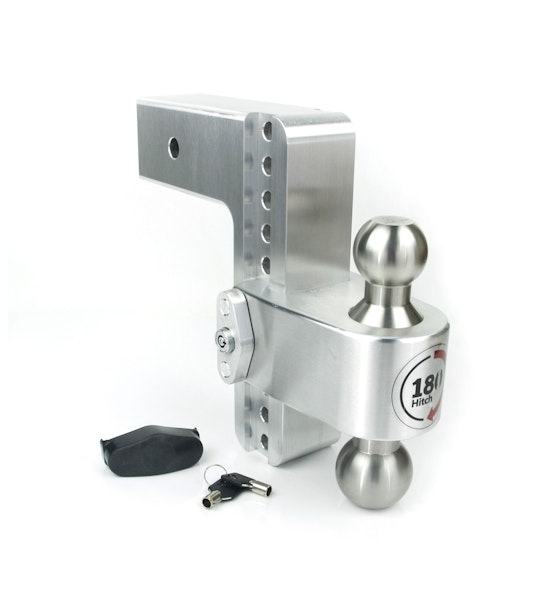 Weigh Safe LTB8-3 180 Hitch  8" Drop Hitch w/ 3" Shank (10K/21K GTWR)