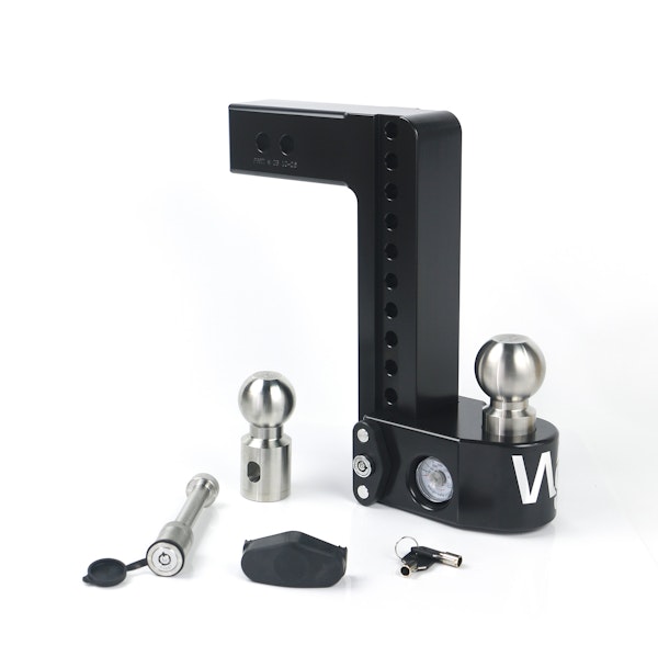 Weigh Safe WS10-2.5-KA-CER-BLA Cerakote Weigh Safe 10" Drop Hitch w/ 2.5" Shank (10K/18.5K GTWR) w/ WS05