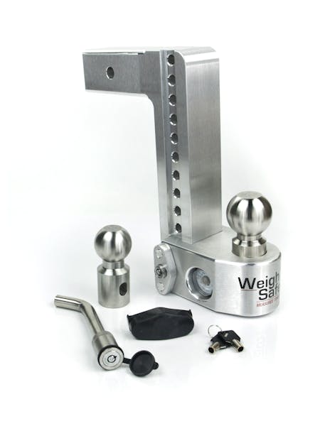 Weigh Safe WS10-2.5-KA Weigh Safe 10" Drop Hitch w/ 2.5" Shank (10K/18.5K GTWR) w/ WS05