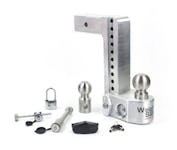 Weigh Safe WS10-2.5-SET Weigh Safe 10" Drop Hitch w/ 2.5" Shank (10K/18.5K GTWR) w/ WS05, WS11, & WS12