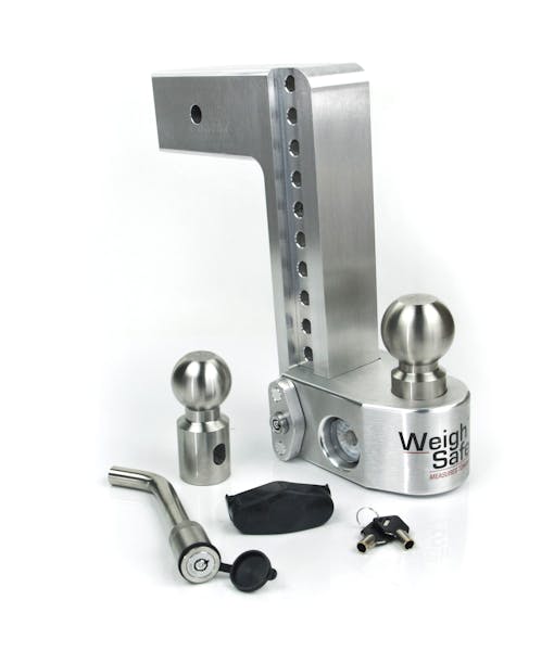 Weigh Safe WS10-3-KA Weigh Safe 10" Drop Hitch w/ 3" Shank (10K/21K GTWR) w/ WS05