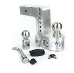 Weigh Safe WS6-2.5-KA Weigh Safe 6" Drop Hitch w/ 2.5" Shank (10K/18.5K GTWR) w/ WS05
