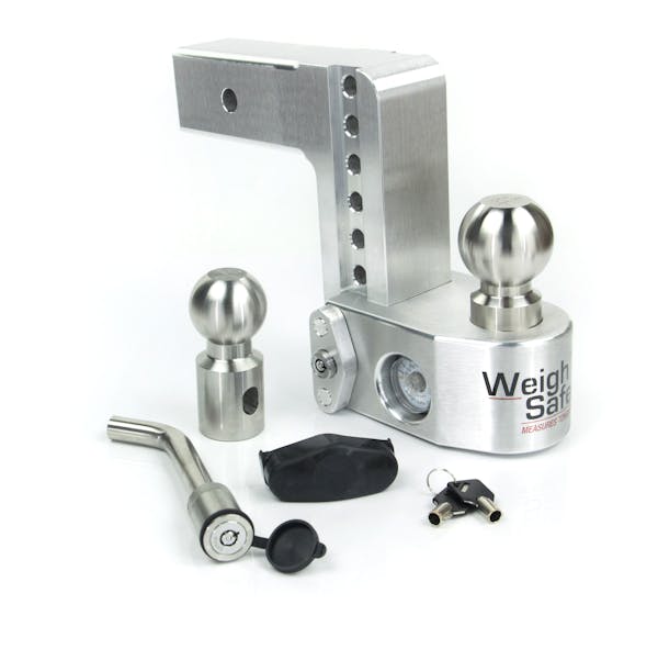 Weigh Safe WS6-2.5-KA Weigh Safe 6" Drop Hitch w/ 2.5" Shank (10K/18.5K GTWR) w/ WS05