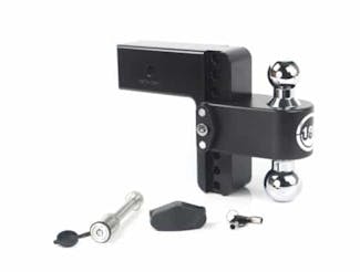 Weigh Safe CTB6-3-KA-CER-BLA Cerakote 180 Hitch  6" Drop Hitch w/ 3" Shank (10K/21K GTWR) w/ WS05