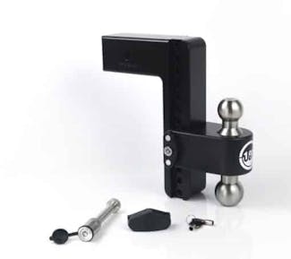 Weigh Safe LTB10-3-KA-CER-BLA Cerakote 180 Hitch  10" Drop Hitch w/ 3" Shank (10K/21K GTWR) w/ WS05