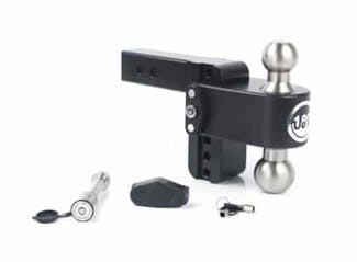Weigh Safe LTB4-2-KA-CER-BLA Cerakote 180 Hitch 4" Drop Hitch w/ 2" Shank (10K/12.5K GTWR) w/ WS05