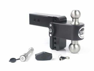 Weigh Safe LTB4-2.5-KA-CER-BLA Cerakote 180 Hitch 4" Drop Hitch w/ 2.5" Shank (10K/18.5K GTWR) w/ WS05