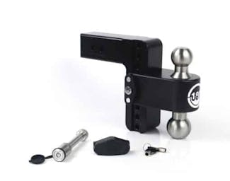 Weigh Safe LTB6-2.5-KA-CER-BLA Cerakote 180 Hitch  6" Drop Hitch w/ 2.5" Shank (10K/18.5K GTWR) w/ WS05