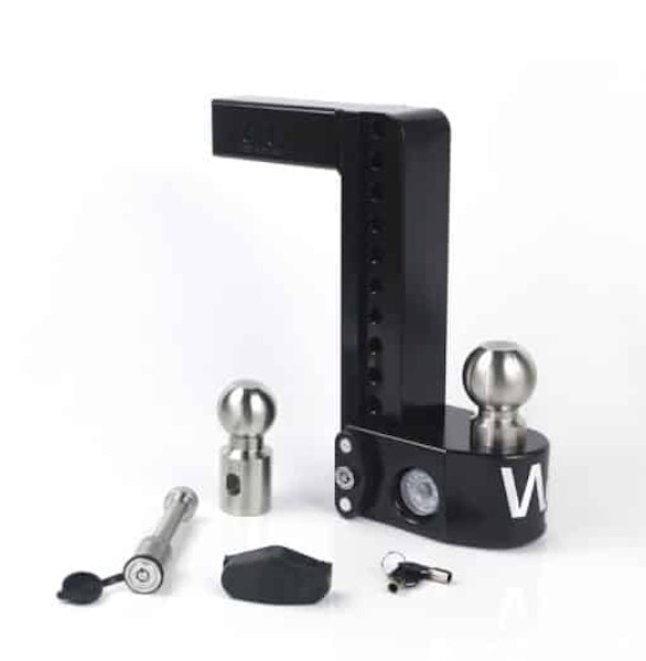 Weigh Safe WS10-2-KA-CER-BLA Cerakote Weigh Safe 10" Drop Hitch w/ 2" Shank (10K/12.5K GTWR) w/ WS05