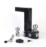Weigh Safe WS10-2-KA-CER-BLA Cerakote Weigh Safe 10" Drop Hitch w/ 2" Shank (10K/12.5K GTWR) w/ WS05