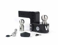 Weigh Safe WS4-2.5-KA-CER-BLA Cerakote Weigh Safe 4" Drop Hitch w/ 2.5" Shank (10K/18.5K GTWR) w/ WS05