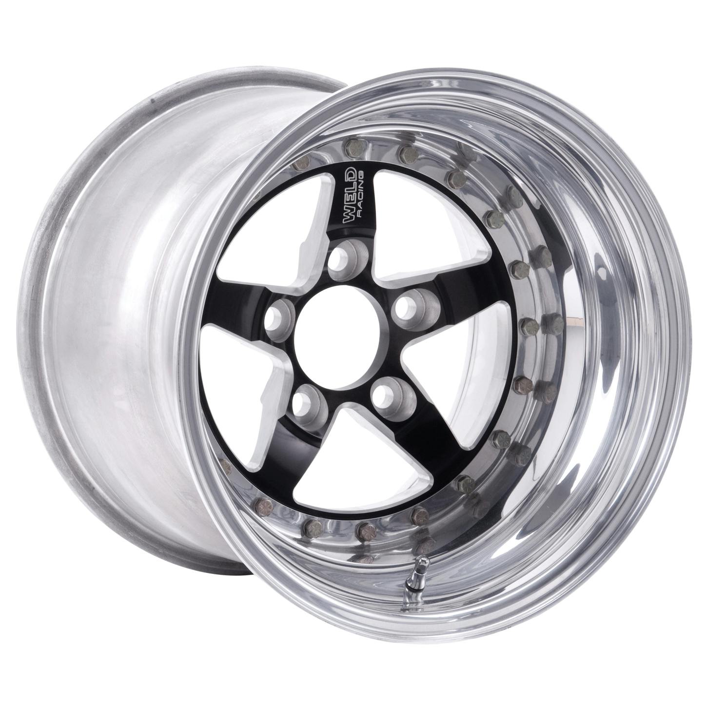 WELD Racing Street and Strip 791B-510242 15X10'' Black