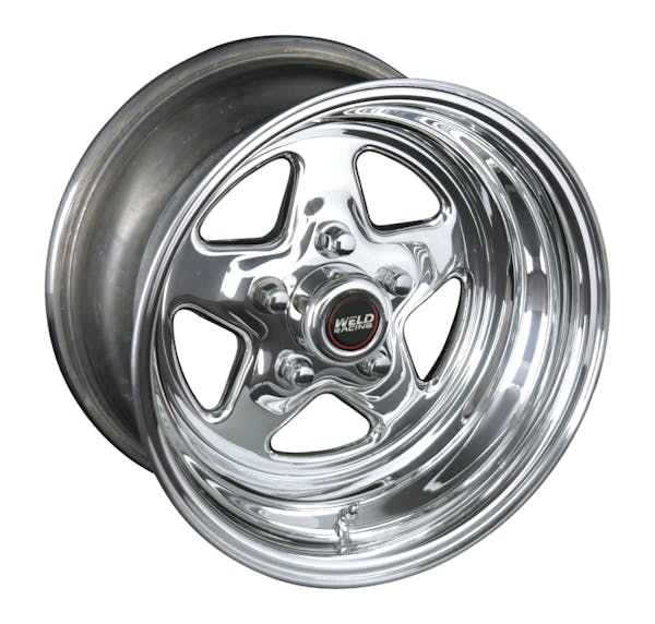 WELD Racing Street and Strip 96-54274 15X4'' Polished Prostar 5X4