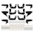 Westin Automotive 20-13295 Outlaw Drop Nerf Step Bars Textured Black