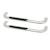 Westin Automotive 21-1400 Platinum 4 Oval Nerf Step Bars Stainless Steel