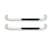 Westin Automotive 21-1400 Platinum 4 Oval Nerf Step Bars Stainless Steel
