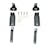 Westin Automotive 21-1680 Platinum 4 Oval Nerf Step Bars Stainless Steel