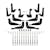 Westin Automotive 21-24165 Pro Traxx 4 Oval Nerf Step Bars Black