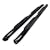 Westin Automotive 21-24215 PRO TRAXX 4 Oval Nerf Step Bars Black
