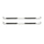 Westin Automotive 21-3560 Platinum 4 Oval Nerf Step Bars Stainless Steel
