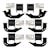 Westin Automotive 21-52770 Pro Traxx 5 Oval Nerf Step Bars Stainless Steel