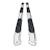 Westin Automotive 21-534750 PRO TRAXX 5 Oval W2W Nerf Step Bars, Stainless Steel