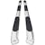 Westin Automotive 21-534760 PRO Traxx 5 Oval W2W Nerf Step Bars, Stainless Steel