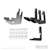 Westin Automotive 21-53935 Pro Traxx 5 Oval Nerf Step Bars Black