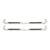 Westin Automotive 23-2510 E-Series 3 Nerf Step Bars Stainless Steel