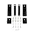 Westin Automotive 23-4135 E-Series 3 Nerf Step Bars Black
