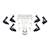 Westin Automotive 56-135652 HDX Stainless Drop Nerf Step Bars Textured Black