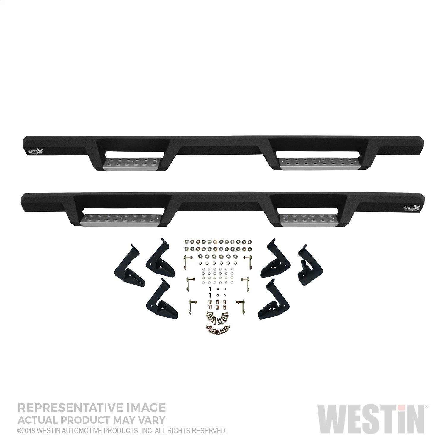 Westin Automotive 56-137152 HDX Stainless Drop Nerf Step Bars