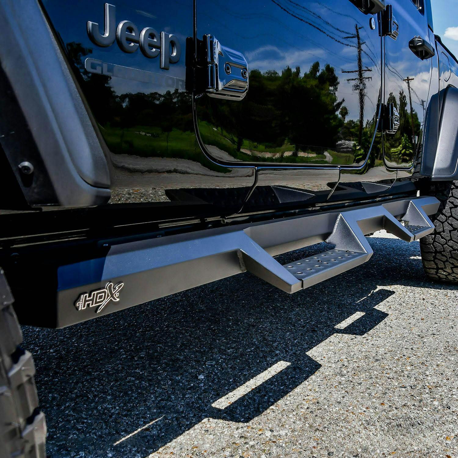 Westin Automotive 56-14165 HDX Drop Nerf Step Bars, Textured