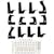 Westin Automotive 56-14165 HDX Drop Nerf Step Bars, Textured Black