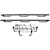 Westin Automotive 56-534585 HDX Drop Wheel-to-Wheel Nerf Step Bars Textured Black