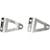 Westin Automotive 57-0010 HDX Grille Guard LED Light Bracket Stainless Steel