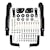 Westin Automotive 57-94045 HDX Winch Mount Grille Guard Black