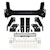 Westin Automotive 58-411045 Pro-Series Front Bumper, Textured Black