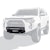 Westin Automotive 58-411155 Pro-Series Front Bumper Textured Black