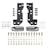 Westin Automotive 58-421175 Pro-Series Rear Bumper, Textured Black