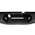 Westin Automotive 58-422785 Pro-Series Rear Bumper, Textured Black
