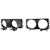 Westin Automotive 58-9905 Outlaw Bumper Light Kit Round Textured Black