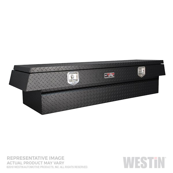 Westin Automotive 80-TB400-72-BT High Cap 72in Stake Bed Contractor TopSider w/ Doors Overall Dims: 72x20x24