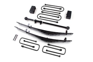 Zone Offroad Products ZONF11 Zone 4 Leaf Spring Lift Kit