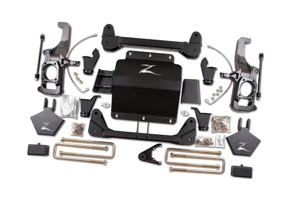Zone Offroad Products ZONC13 Zone 5 Torsion Bar Drop Lift Kit