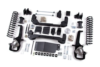 Zone Offroad Products ZOND41N Zone 6 Strut Spacer Lift with Tail-High Rear End