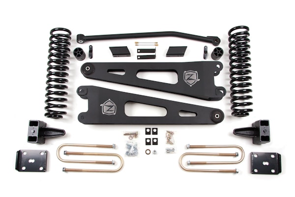 Zone Offroad Products ZONF25 Zone 4 Radius Arm Lift Kit