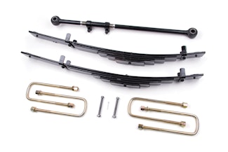 Zone Offroad Products ZONF49N Zone 4 Suspension Lift Kit, 2 Rear, Block, Gas, 2 Leaf Main - Nitro Shocks