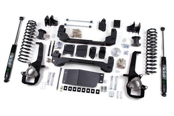 Zone Offroad Products ZOND40N Zone 6 Strut Spacer Lift with Level Rear End